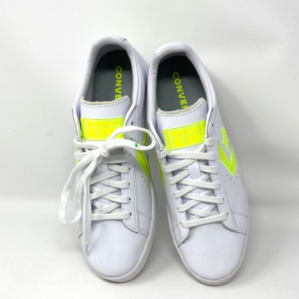 Converse Pro Leather Ox White Lemon Low Sneakers W - Picture 6 of 10